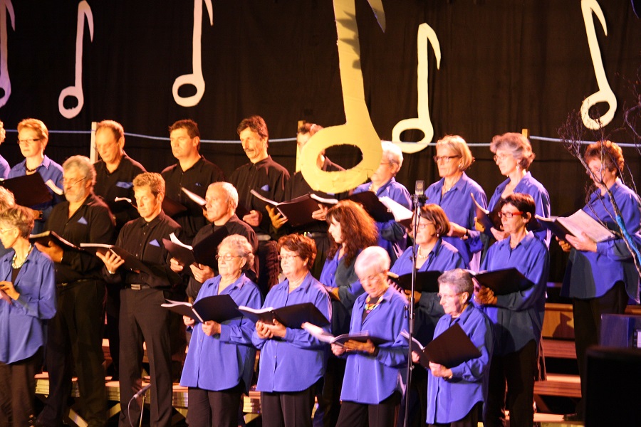 Les choeurs de l'Aubrac en concert