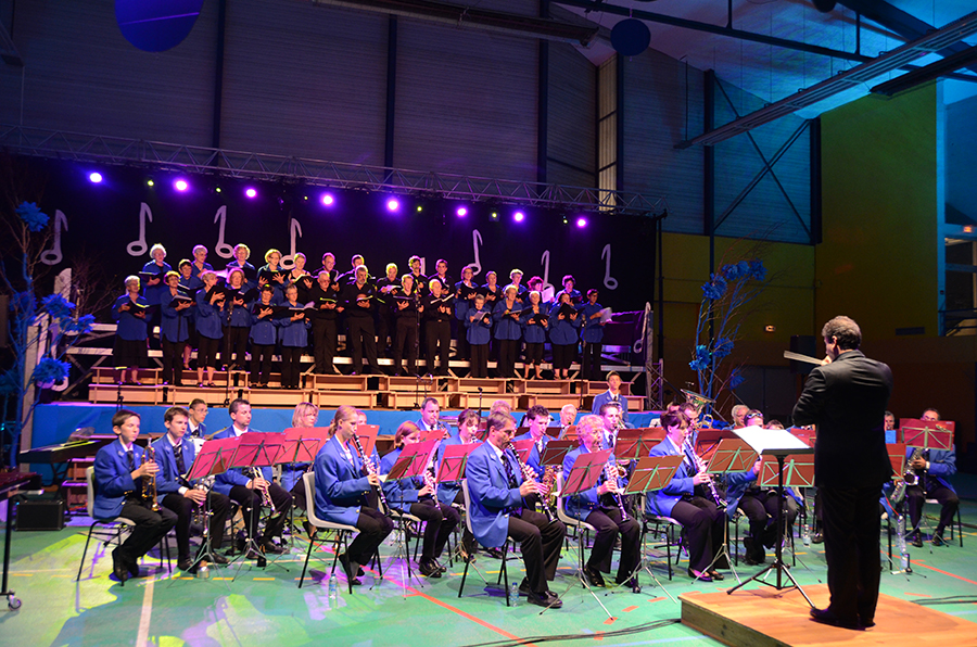 Les choeurs de l'Aubrac en concert