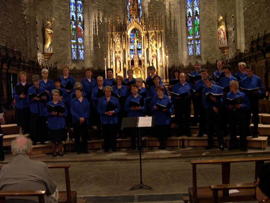 Les choeurs de l'Aubrac en concert